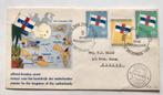 NL Antillen Curaçao FDC 1959 Autonomie, Postzegels en Munten, Postzegels | Eerstedagenveloppen, Nederland, Beschreven, Verzenden