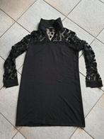 Zwarte lange top, Perla Nera, maat M, Zwart, Nieuw, Ophalen of Verzenden, Lange mouw