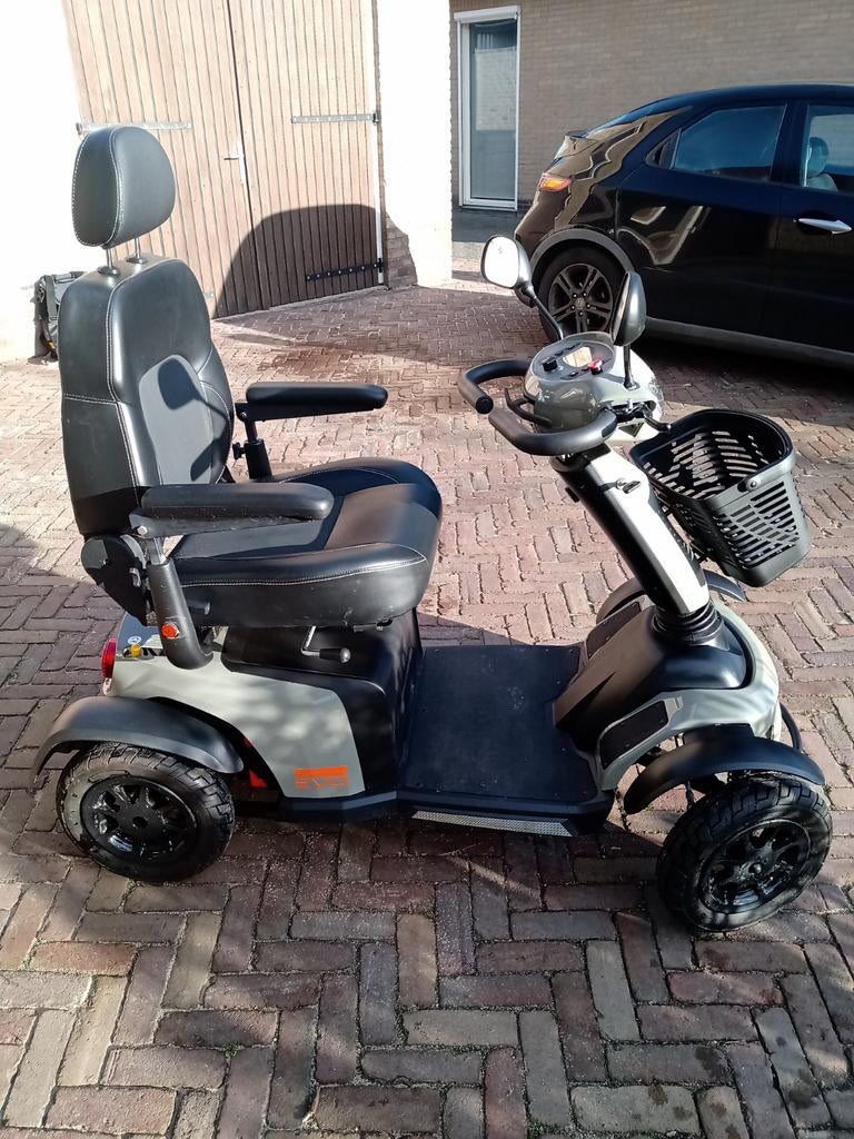 Galaxy ll Deluxe EVO scootmobiel 22km/uur en extra accu, Gebruikt, 16 km/u of meer, 46 km of meer, Ophalen