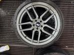 JR Breedset 19 inch velgen met banden., Gebruikt, Band(en), Personenwagen, Ophalen