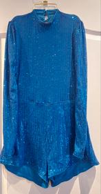 Jumpsuit pailetten, Kleding | Dames, Jumpsuits, Ophalen of Verzenden, Zo goed als nieuw, Blauw