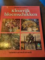 🟤BoekKleurrijk Bloemschikken - Inspiratie voor elk seizoen!, Ophalen of Verzenden, Gelezen, Overige onderwerpen, Elisabeth de Lestrieux