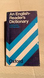 An English-reader’s dictionary, Gelezen, Ophalen of Verzenden, Engels