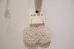 Cream dangle earrings (Forever 21), Overige materialen, Beige, Ophalen of Verzenden, Hangers