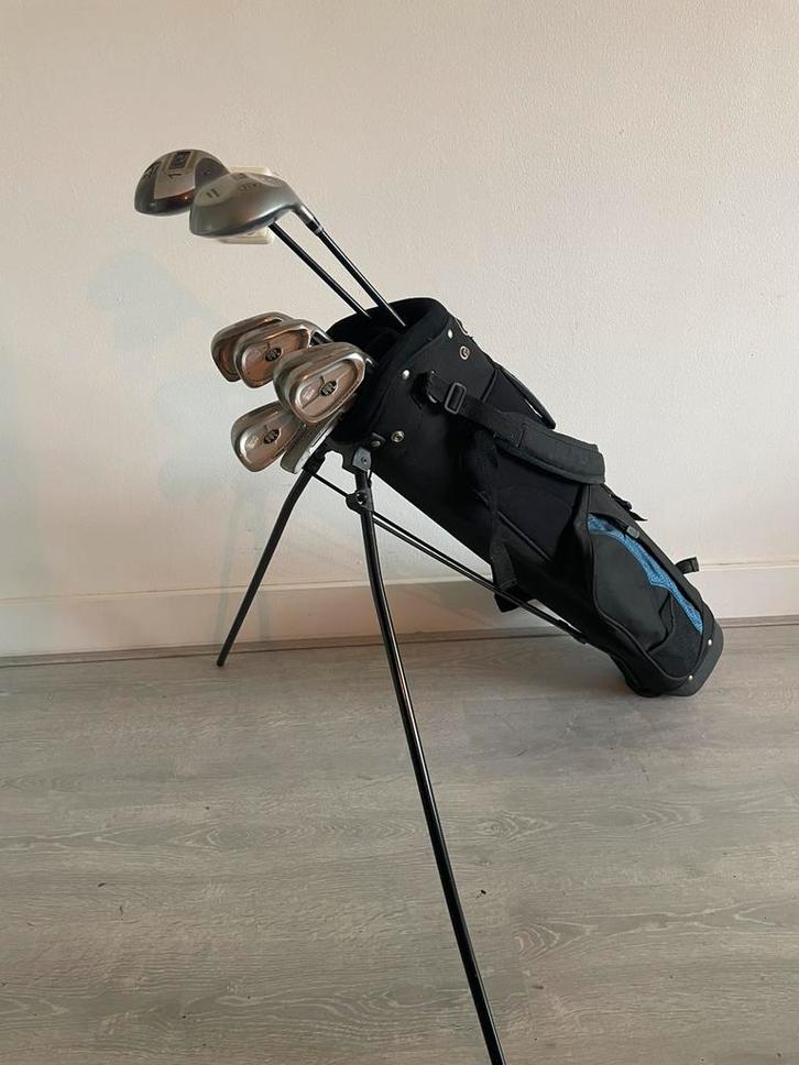 Mooie Heren Golfset, rechtshandig, Sport en Fitness, Golf, Zo goed als nieuw, Set, Ophalen