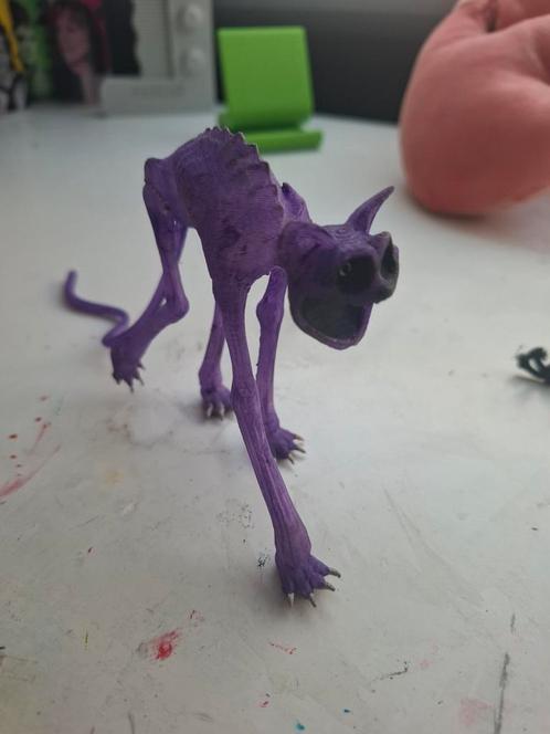 Poppy's Playtime Nightmare Catnap figuur 3d print hand verft, Kinderen en Baby's, Speelgoed | Actiefiguren, Zo goed als nieuw
