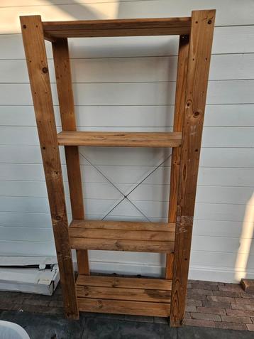 Stellingkast hout ikea gratis 78cm x 34 cm x 174cm beschikbaar voor biedingen