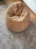 Zitzak Lounge pug Corduroy Big Bertha, Huis en Inrichting, Ophalen, Zo goed als nieuw, Beige, Zitzak