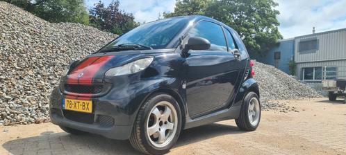 Smart ForTwo 1.0 45KW Coupe MHD AUT 2007 Zwart, Auto's, Smart, Bedrijf, ForTwo, ABS, Airbags, Alarm, Android Auto, Apple Carplay