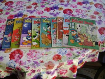 9 Donald Duck stripverhalen Nr. 51 van 1992 - Nr 27 van 1993 beschikbaar voor biedingen
