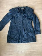 Creenstone donkerblauwe jas 42, mooie kraag/capuchon zgan, Ophalen of Verzenden, Zo goed als nieuw, Maat 42/44 (L), Blauw