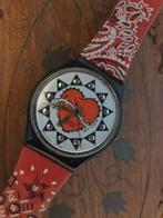 Vintage horloge Swatch 1994 Red Bandana, Ophalen of Verzenden