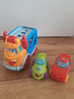 Speelgoedoplader met 2 auto's., Kinderen en Baby's, Speelgoed | Speelgoedvoertuigen, Zo goed als nieuw, Ophalen