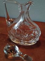 Kristallen Karaf met Stop - 24% Loodkristal, Antiek en Kunst, Antiek | Glas en Kristal, Ophalen of Verzenden