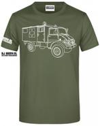 Mercedes Benz unimog S 404 GWT shirt, Ophalen of Verzenden, Overige soorten, Overige gebieden, Overige typen