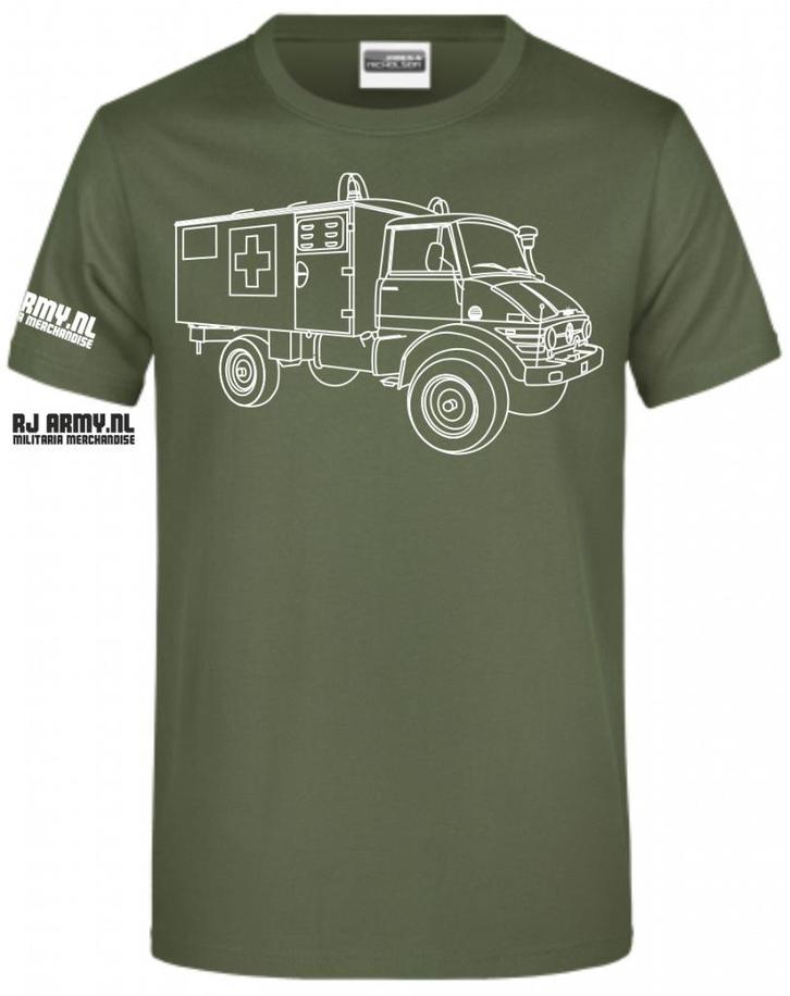 Mercedes Benz unimog S 404 GWT shirt, Verzamelen, Militaria | Algemeen, Overige soorten, Overige typen, Overige gebieden, Ophalen of Verzenden
