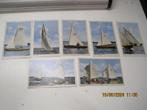 kaag boten zeilboten ansichtkaarten in 1 koop (313), Ophalen of Verzenden, Ongelopen, Friesland