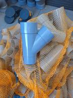 80mm pvc Y&T stukken 45gr&90gr bochten hwa, Bochten, Pvc, Ophalen of Verzenden, Minder dan 2 meter