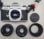 Pentax KM met 2 lenzen, Ophalen of Verzenden, Zo goed als nieuw, Spiegelreflex, Pentax
