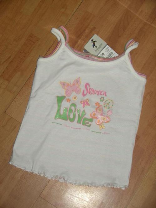 nieuw leuk 2-delig hesjes met vlinders mt 122 palomino, Kinderen en Baby's, Kinderkleding | Maat 122, Nieuw, Meisje, Shirt of Longsleeve