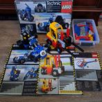 Lego technic sets uit de jaren 80 met boekjes/ doos, Ophalen of Verzenden, Gebruikt, Complete set, Lego