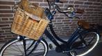 cortina u4 bleu jeans 50 cm handrem 3nexus versnellinge, Fietsen en Brommers, Fietsaccessoires | Fietsmanden, Gebruikt, Stuurbevestiging
