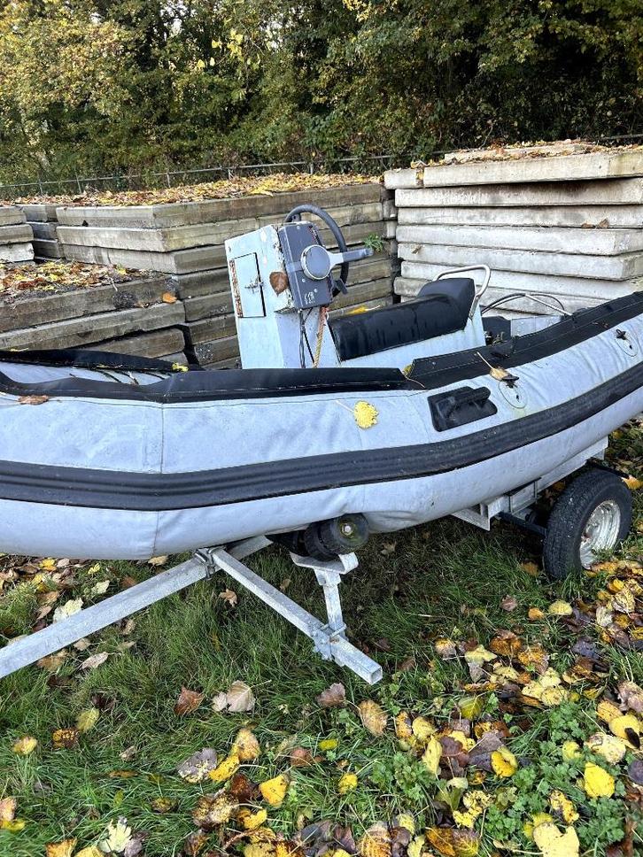 Rubber boot, Watersport en Boten, Bootonderdelen, Gebruikt, Overige typen, Motorboot, Ophalen