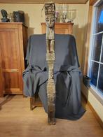 Houten totempaal, 200cm hoog, Antiek en Kunst, Ophalen