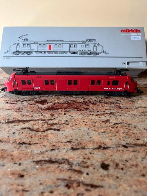 Marklin Mp3000 NS Cargo 37892 Dig.Sound, Hobby en Vrije tijd, Modeltreinen | H0, Zo goed als nieuw, Locomotief, Wisselstroom, Märklin