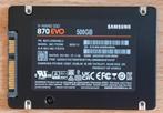 Samsung 870 Evo 500 GB SSD - Z.g.a.n., Intern, Ophalen of Verzenden, Zo goed als nieuw, SSD