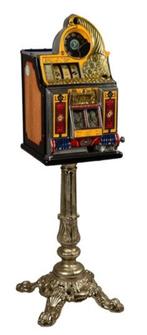 Slot Machine Stand Vintage Style, Zo goed als nieuw, Ophalen