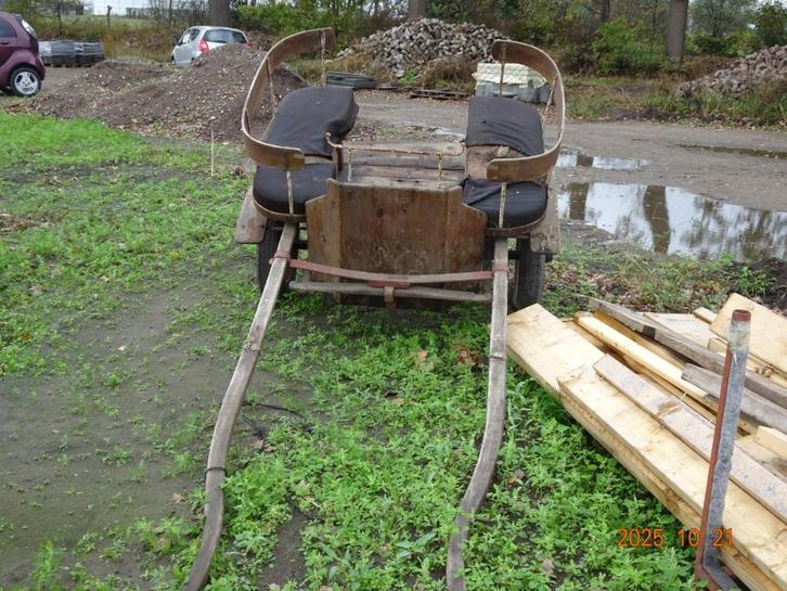 paardenmenwagen, Dieren en Toebehoren, Rijtuigen en Koetsen, Gebruikt, Overige typen, Paard of Pony