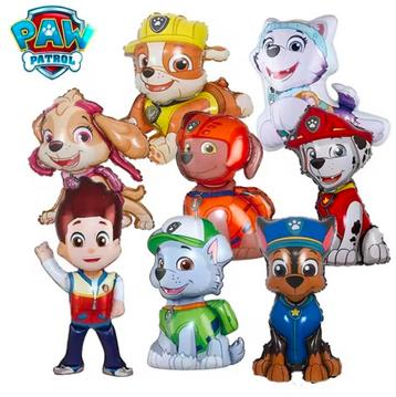 Set van 8 Folie ballonnen * Paw Patrol  beschikbaar voor biedingen