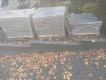 Tuintegels 90x90 Antraciet - Restpartij beschikbaar voor biedingen
