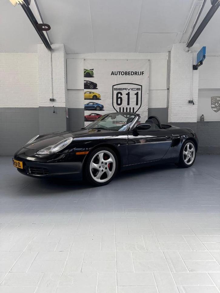 Porsche Boxster 3.2 S AUT 2002 Zwart, Auto's, Porsche, Particulier, Boxster, ABS, Airbags, Airconditioning, Alarm, Boordcomputer