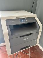 Brother DCP 9015CDW laserprinter met volle tonercartridges, Ophalen of Verzenden, All-in-one, Scannen, Zo goed als nieuw
