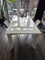 Moderne glazen eettafel van Xooon, Ophalen, Gebruikt, 100 tot 150 cm, Vijf personen of meer