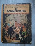 Kuifje en de zonnetempel hc 1e druk reeks 1946-1960, Boeken, Gelezen, Eén stripboek, Ophalen of Verzenden, Hergé
