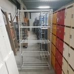 Fliplus metalen legbordstelling/rekkenstelling - 211 cm hoog, Gebruikt