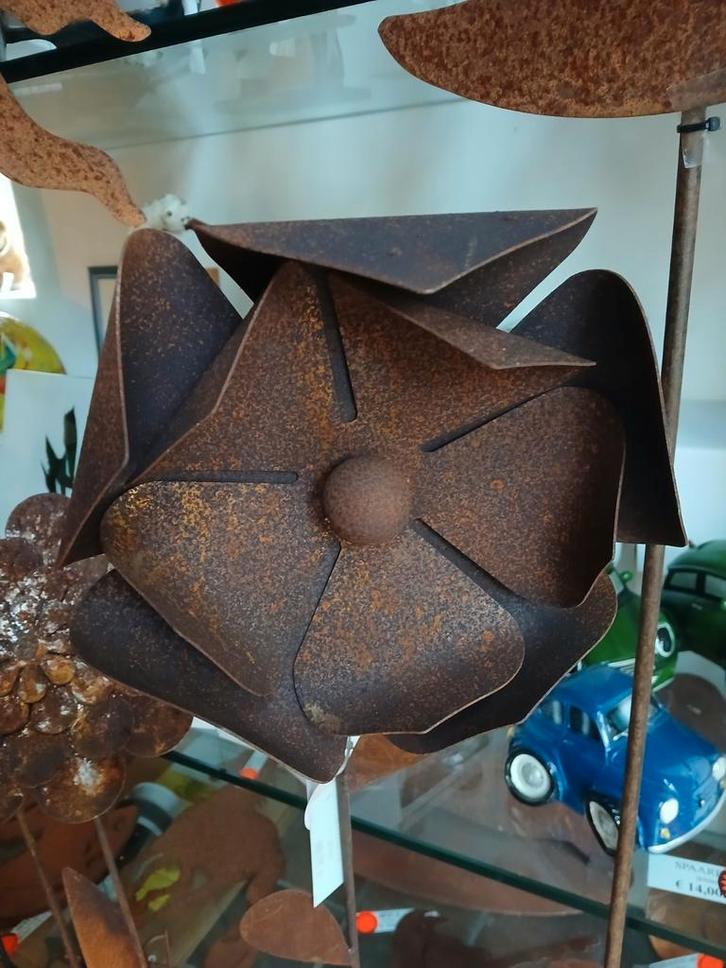 Klaproos van Ironart  tuinsteker, Tuin en Terras, Tuinwanddecoratie, Ophalen