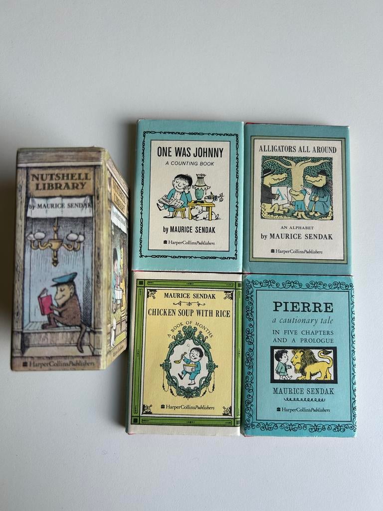 Maurice Sendak Nutshell Library - Mini Boekjes, Verzamelen, Ophalen of Verzenden, Zo goed als nieuw