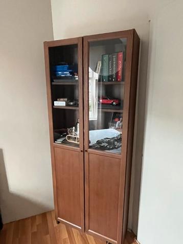 Ikea billy kast bruin