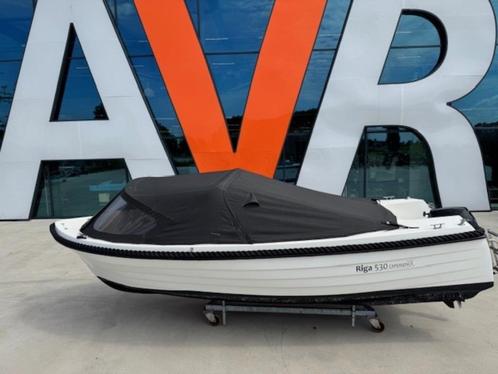 Riga 530 I Mecury F15EFI I Direct vaarklaar, Watersport en Boten, Sloepen, Zo goed als nieuw, 10 tot 30 pk, 3 tot 6 meter, Buitenboordmotor
