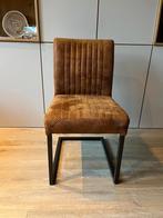8 eetkamerstoelen cognac, Huis en Inrichting, Stoelen, Ophalen, Gebruikt, Bruin