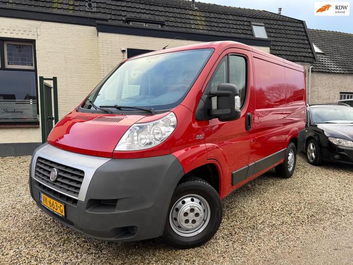 Fiat Ducato 28 2.2 MultiJet KH1 Actual 3Persoons | Trekhaak, Auto's, Bestelauto's, Bedrijf, Te koop, ABS, Centrale vergrendeling
