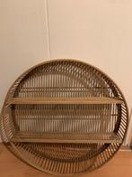 Vintage Rotan Wandrek, Huis en Inrichting, Woonaccessoires | Wandplanken en Boekenplanken, Ophalen, Zo goed als nieuw