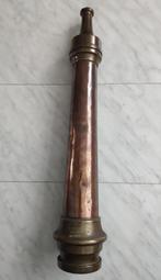 John Morris antieke brandweerspuit messing en koper Engeland, Antiek en Kunst, Ophalen, Koper