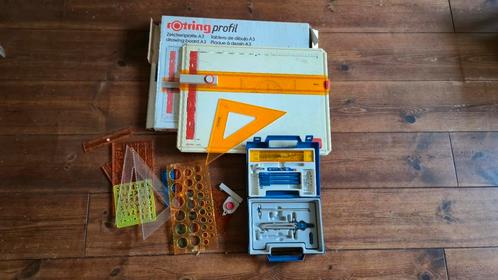 Rotring profile en Steadler technisch tekenset, Hobby en Vrije tijd, Tekenen, Gebruikt, Overige typen, Ophalen of Verzenden