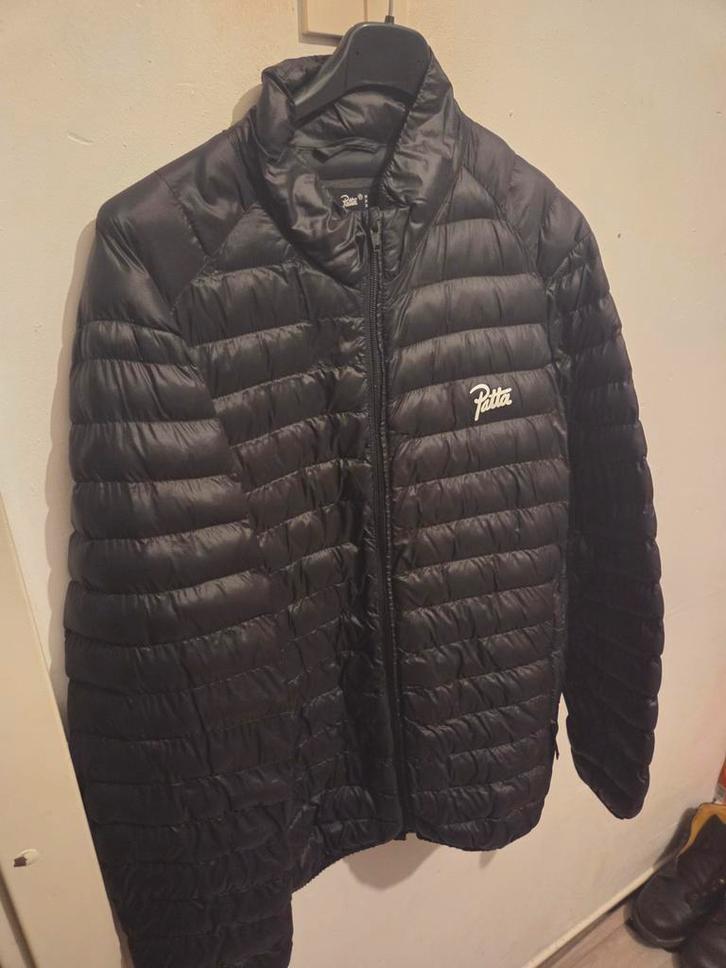 Patta Lightweight Puffer Jacket – Maat S – Zwart, Kleding | Heren, Jassen | Zomer, Zo goed als nieuw, Maat 46 (S) of kleiner, Zwart