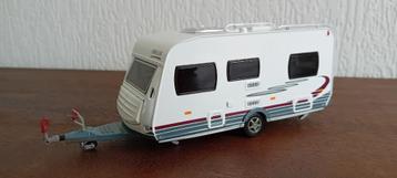 Caravan: HOME-CAR. Camper trailer Model 1:43 in Nieuwstaat ! beschikbaar voor biedingen